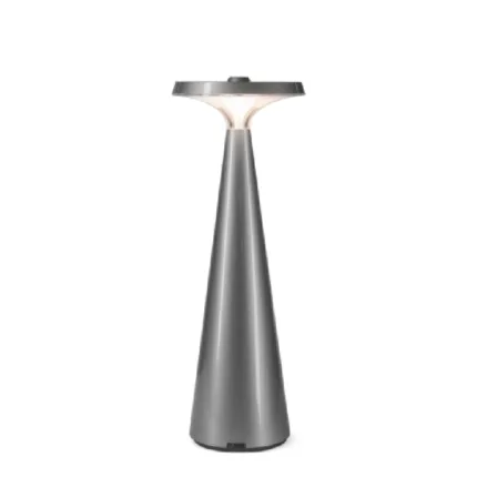 PIA Homelite TL15PRO Grå oppladbar LED lampe i aluminium u/skjerm